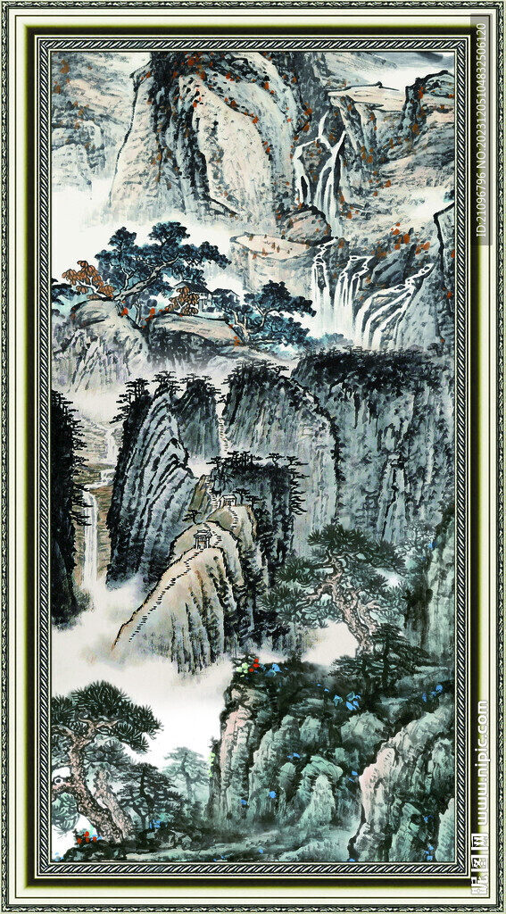 山水轉(zhuǎn)運(yùn)圖 