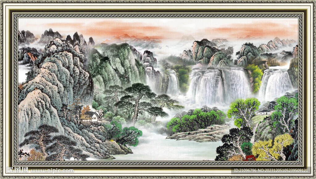 山水轉(zhuǎn)運(yùn)圖 