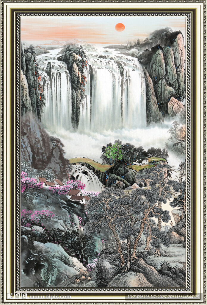 聚財山水 