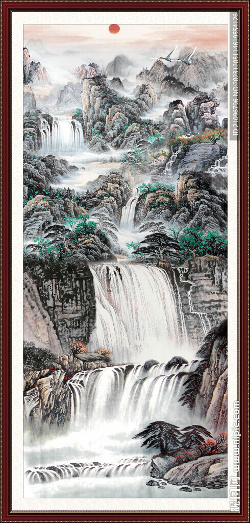 聚財山水 