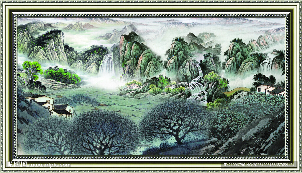 山水轉(zhuǎn)運(yùn)圖 