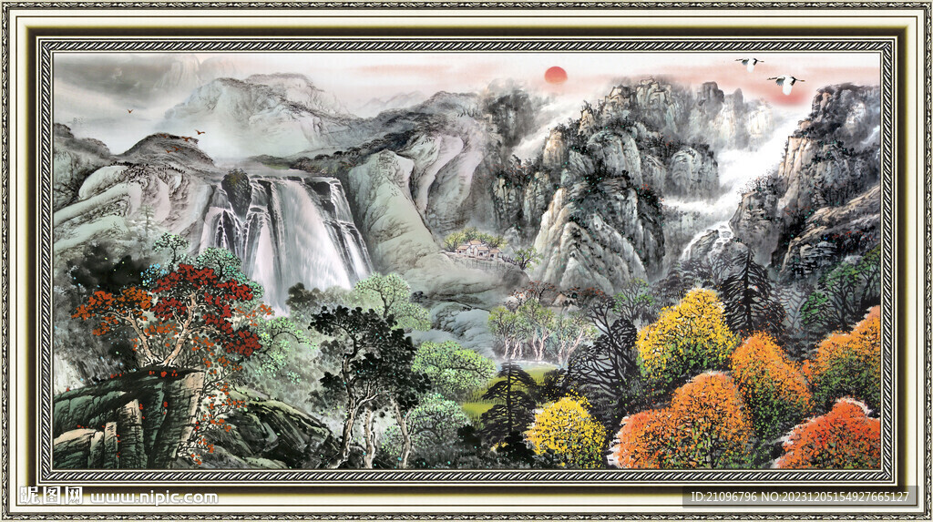 山水轉(zhuǎn)運(yùn)圖