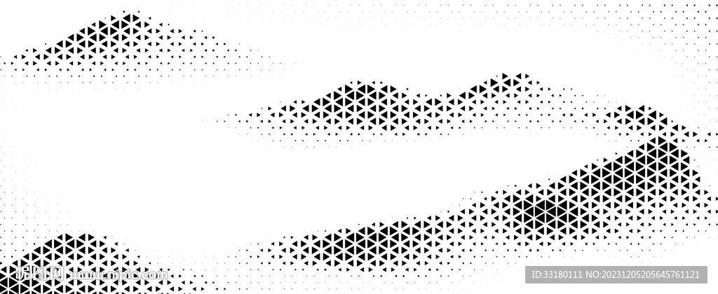 雕刻沖孔山水