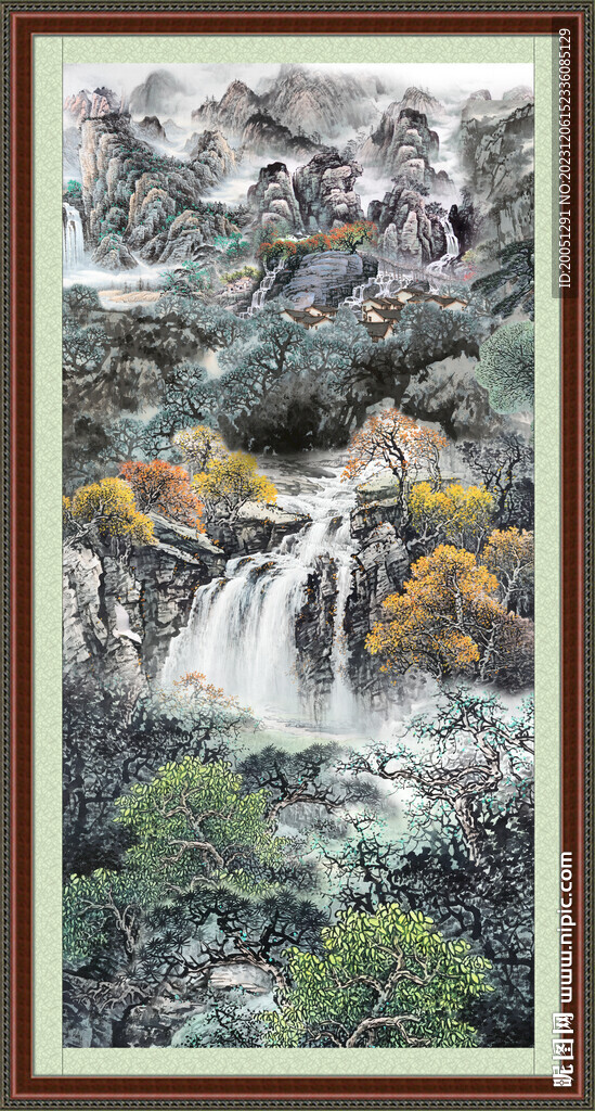 豎版風景畫