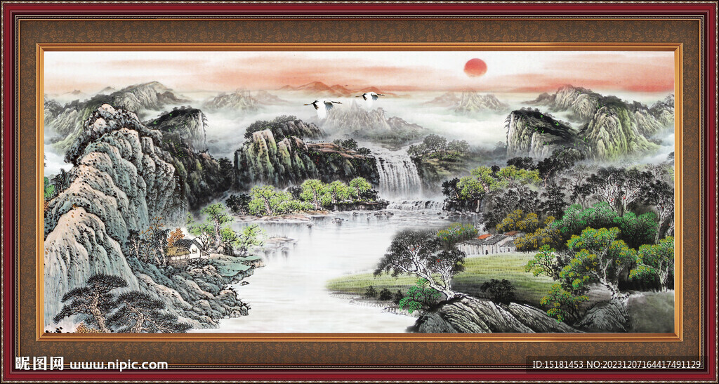 山水圖 