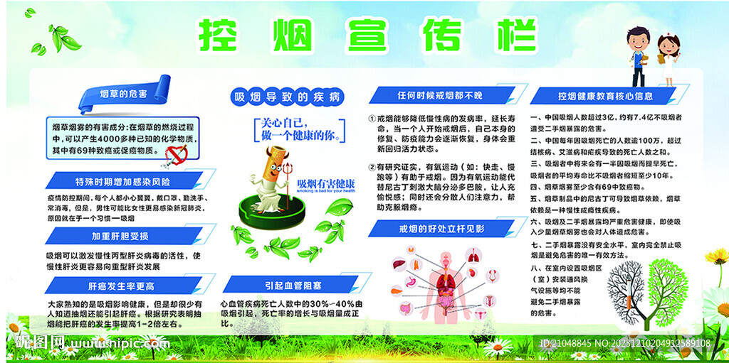 控煙健康教育核心信息