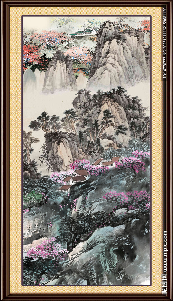 辦公室山水畫 