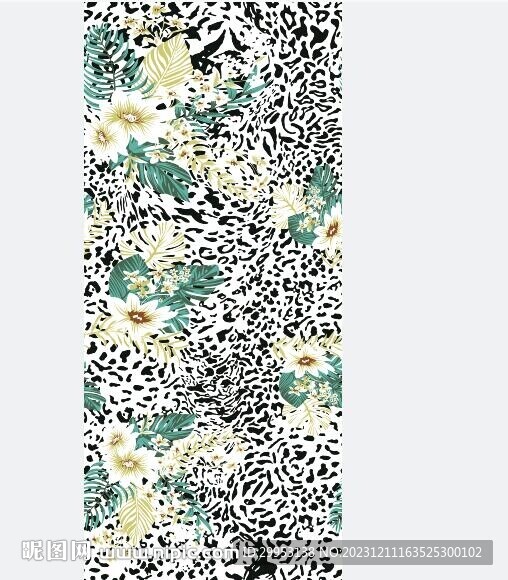 豹紋花