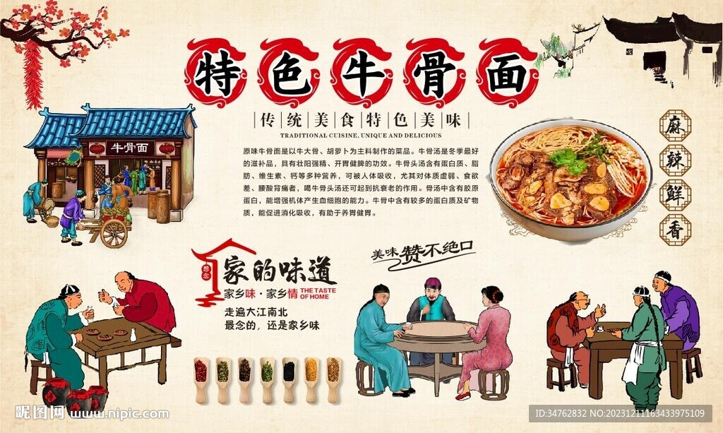牛骨面