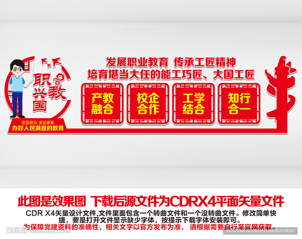職業(yè)教育文化墻