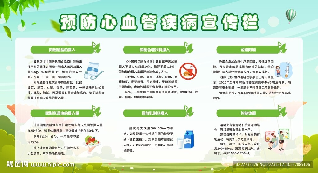 預(yù)防防治心腦血管疾病