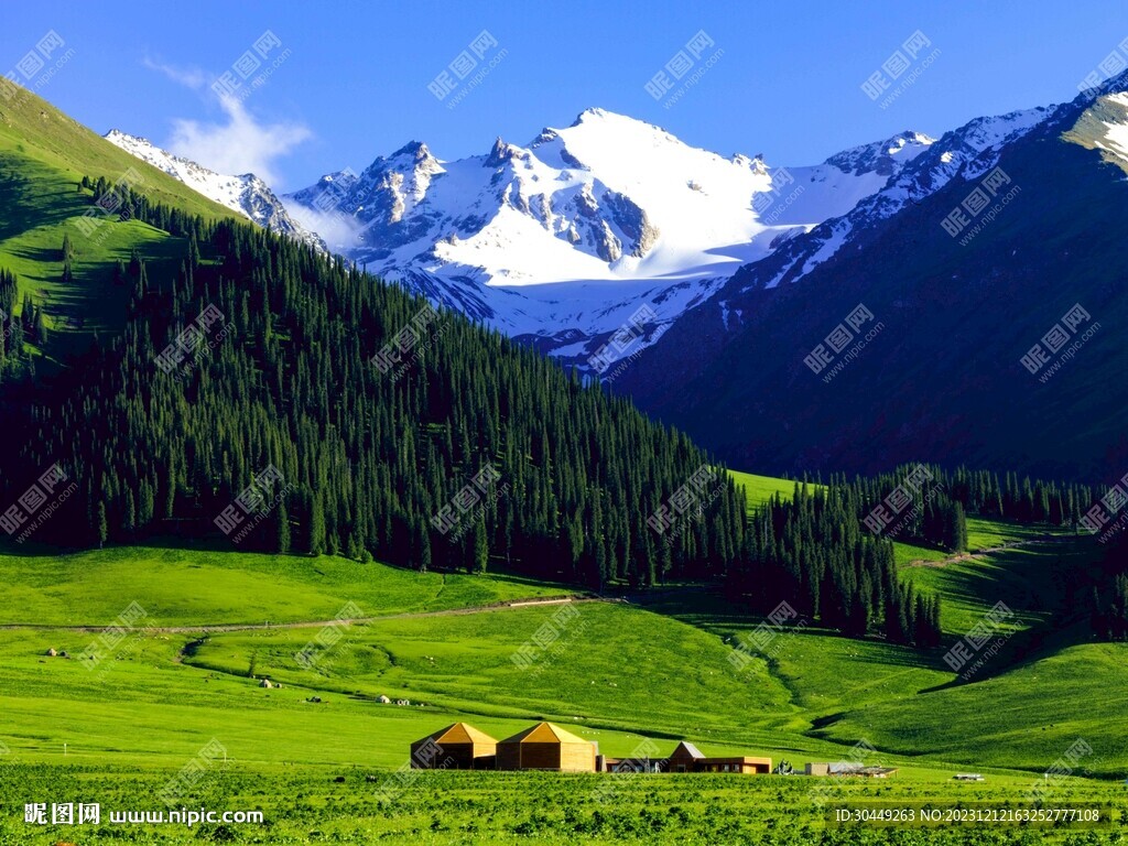 雪山