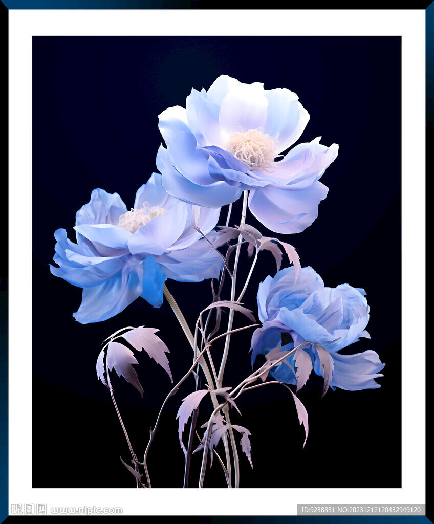 花卉裝飾畫