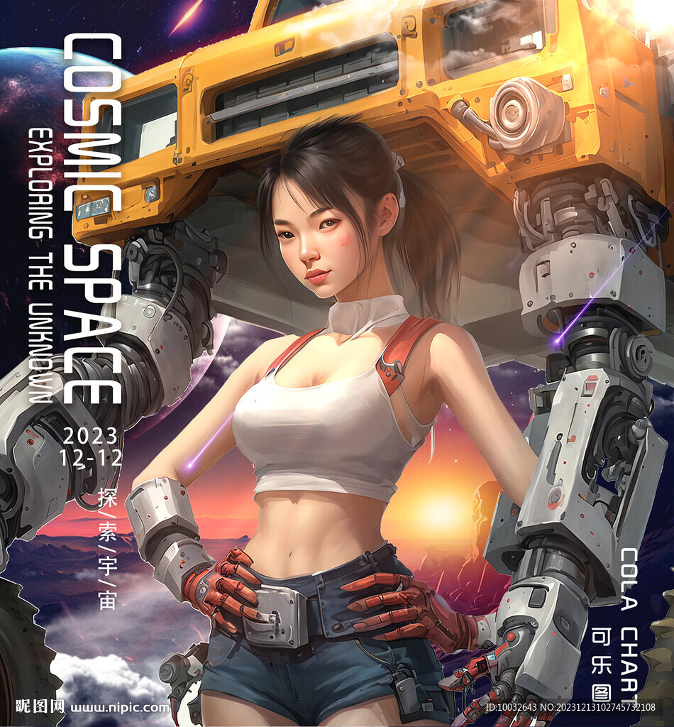 科幻 动漫 机械女孩 机械游戏