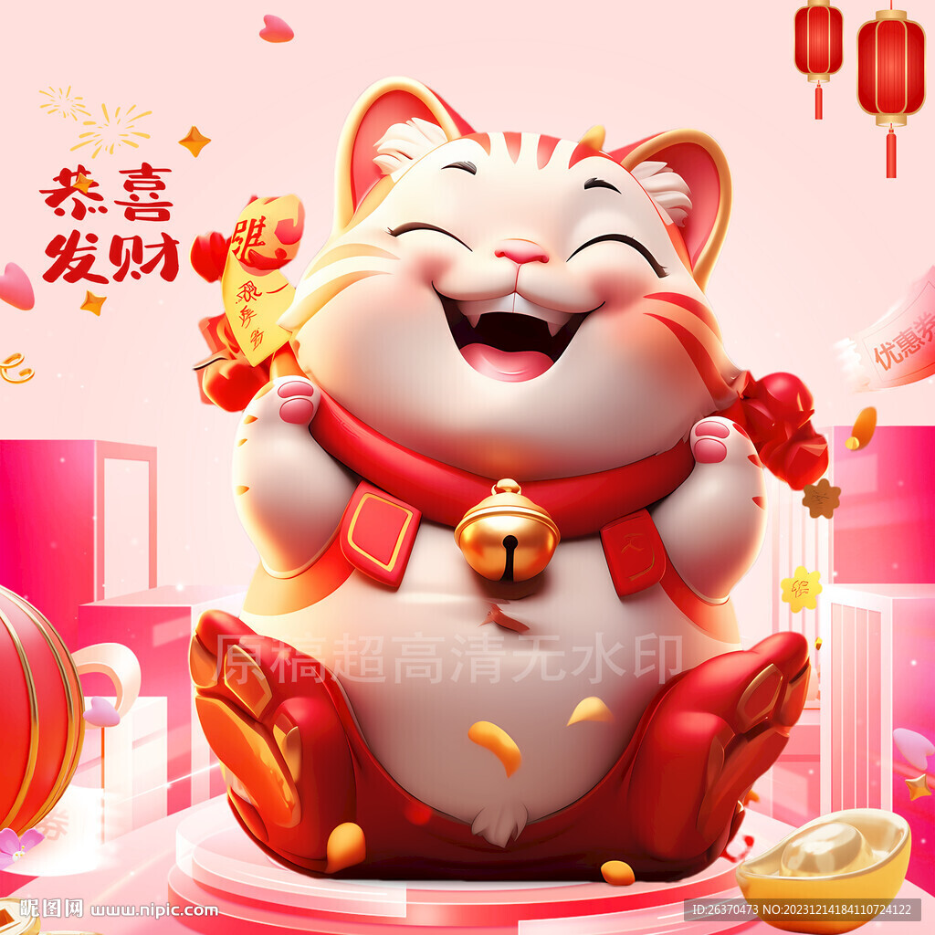 龍年發(fā)財貓