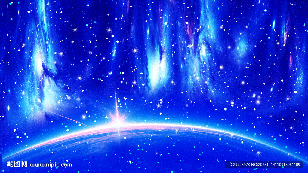 藍色宇宙星空軟膜吊頂