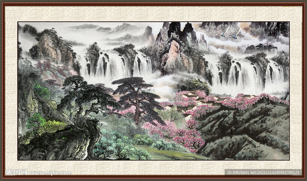 巨幅國畫 