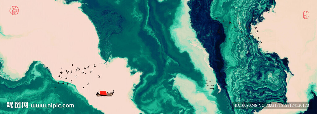 禪意水墨畫(huà)