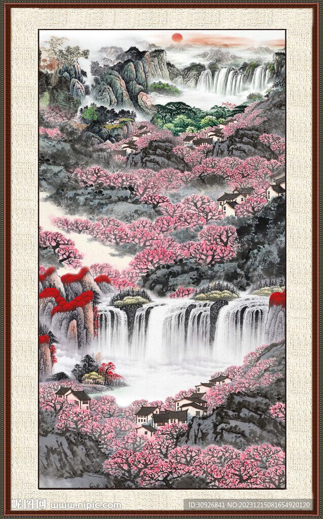 國(guó)畫(huà)風(fēng)景 