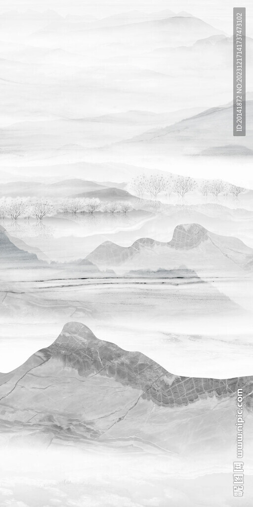 玄關(guān)山水大理石