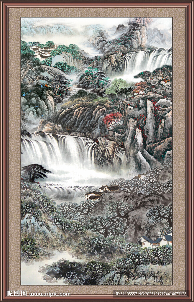 中堂山水