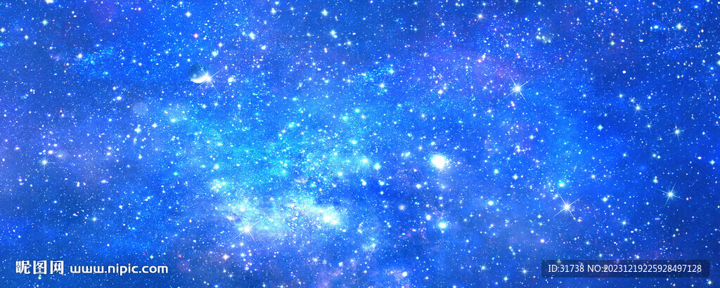 巨幅星空背景圖