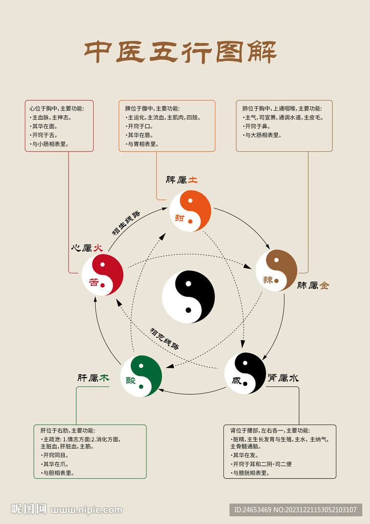 中醫(yī)五行圖解