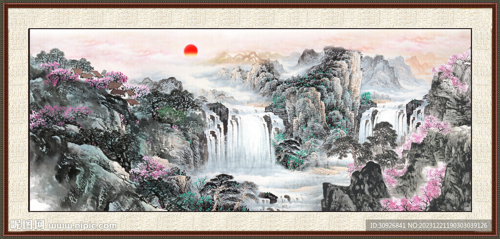 中國風(fēng)山水 