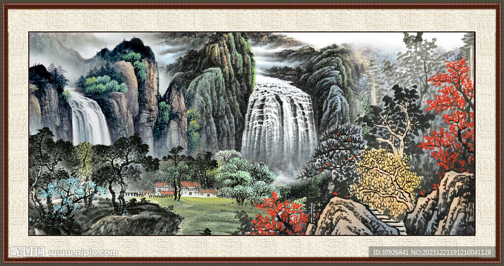中國風(fēng)山水 
