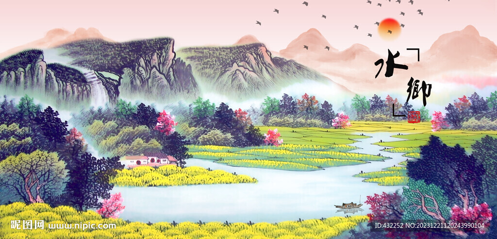 油菜花海