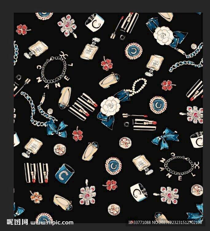 化妝品  數(shù)碼印花
