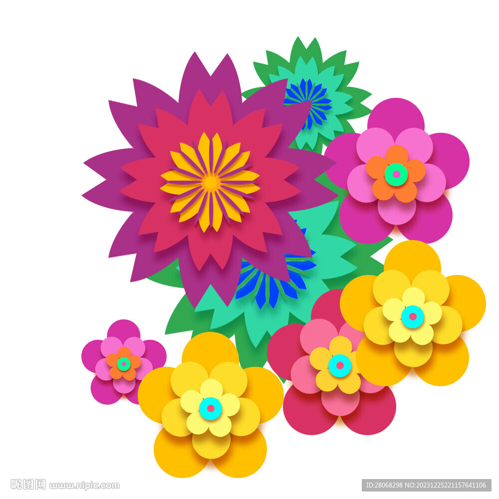 剪紙花
