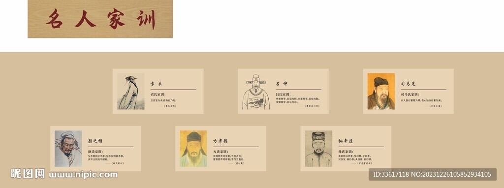 名人家訓
