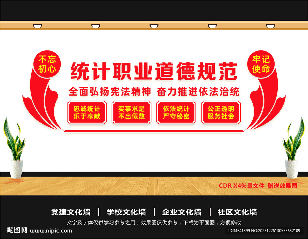 統(tǒng)計(jì)文化墻