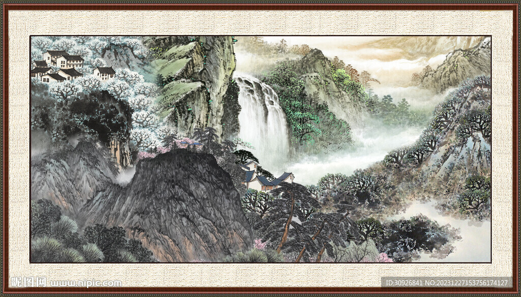 中國風(fēng)山水
