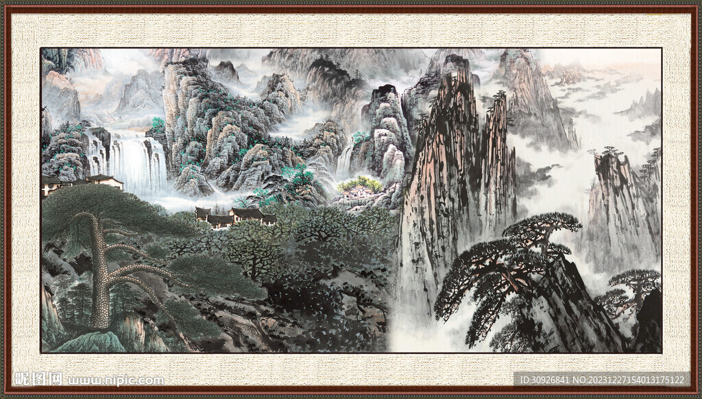 中國風山水 