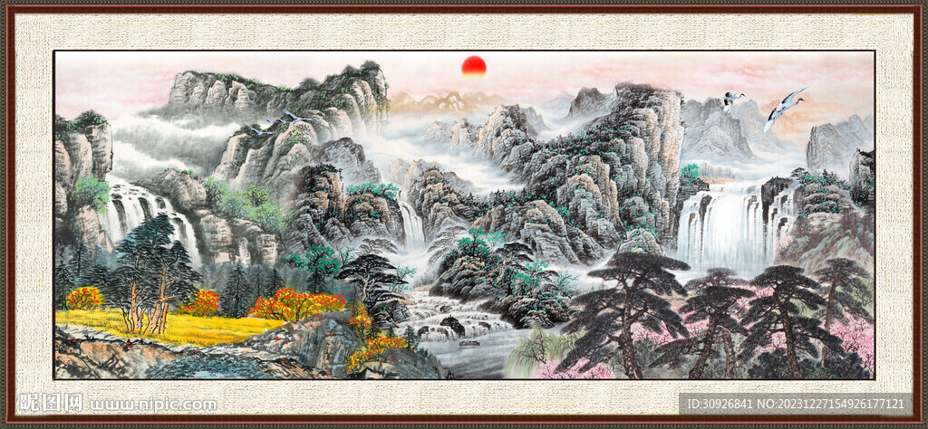 中國風(fēng)山水 