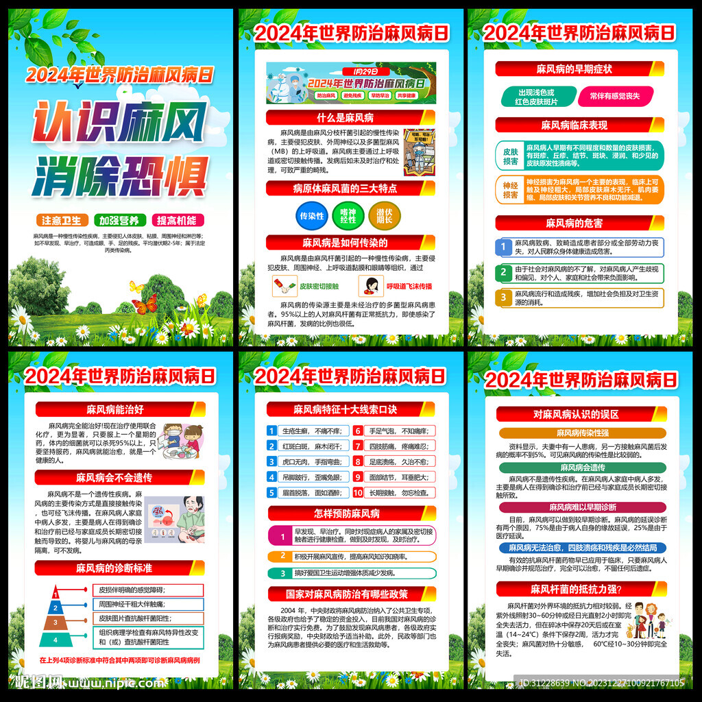 麻風(fēng)病展板