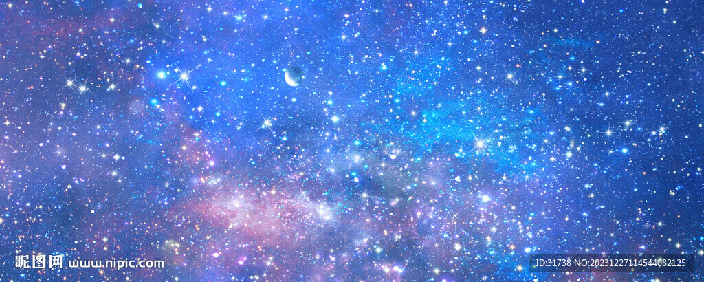 巨幅宇宙星空背景