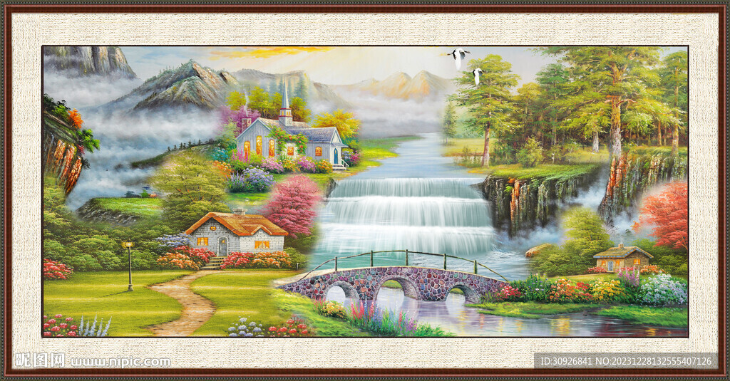 油畫風(fēng)景
