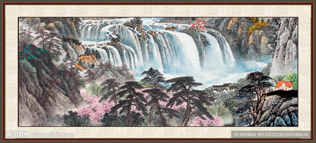 新中式山水 