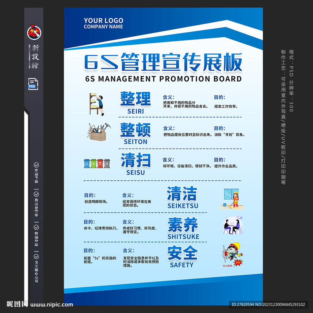 6S管理海報(bào)