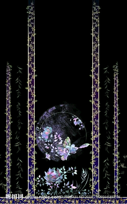 馬面裙刺繡花