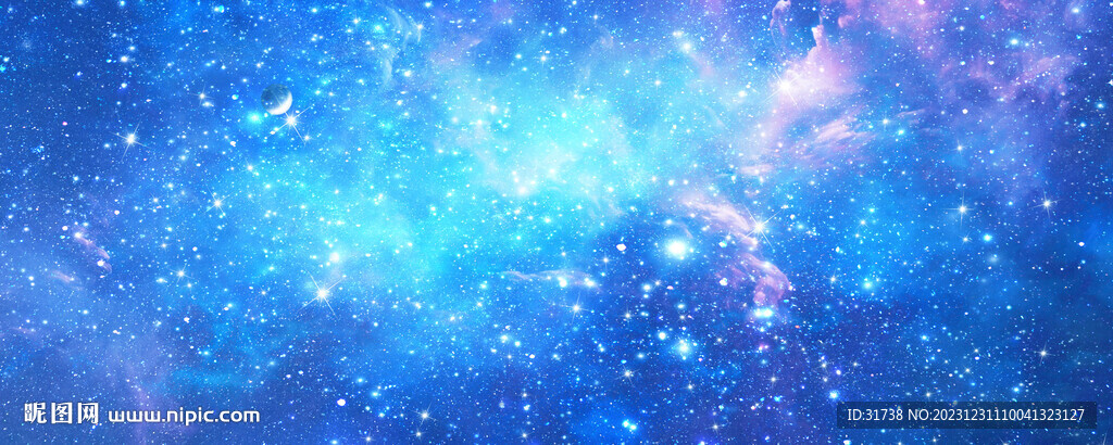 巨幅星空吊頂圖