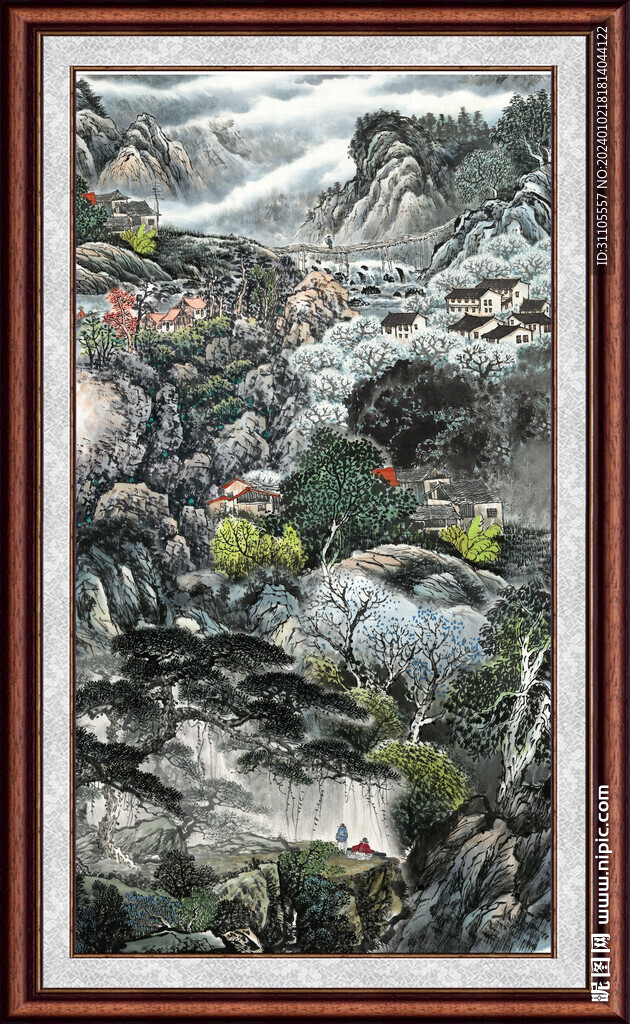 巨幅國畫 
