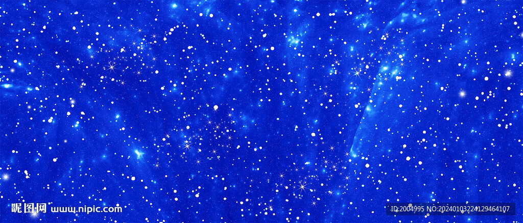 唯美藍(lán)色星空?qǐng)D