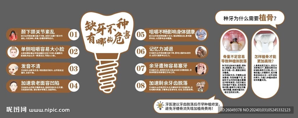 口腔文化墻