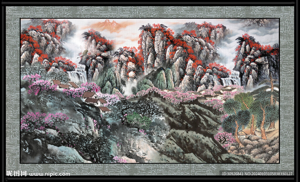 大好河山國(guó)畫