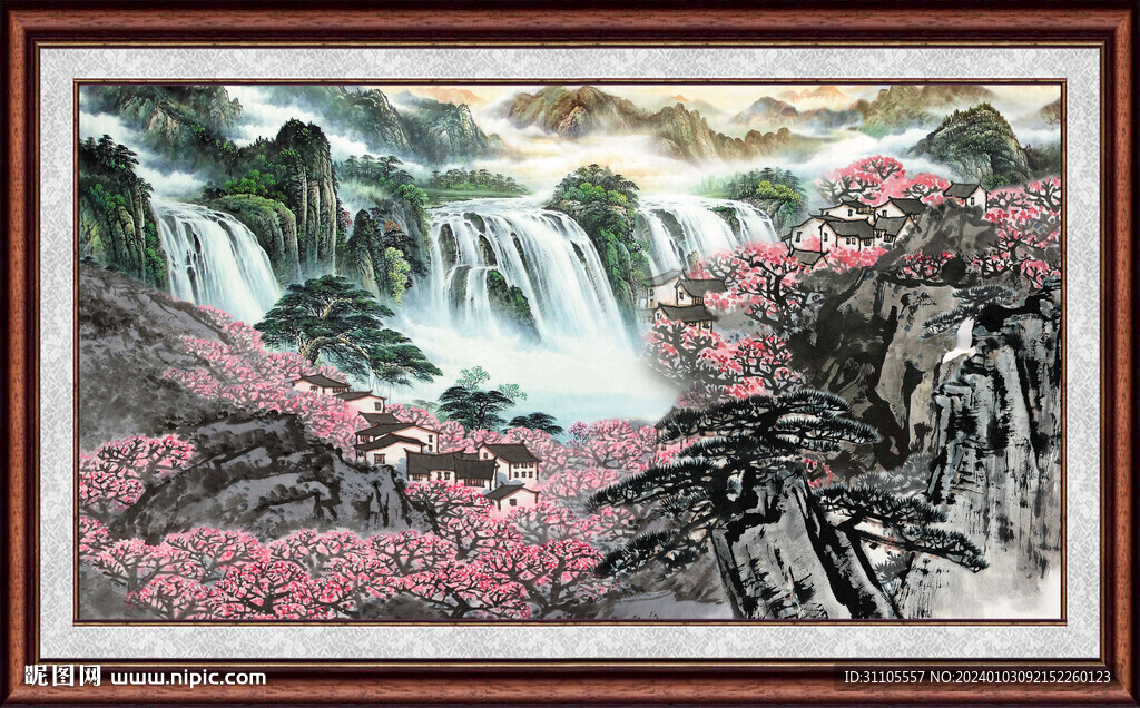 中國畫山水 