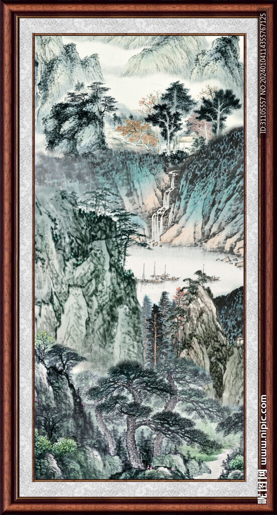 中國畫山水 
